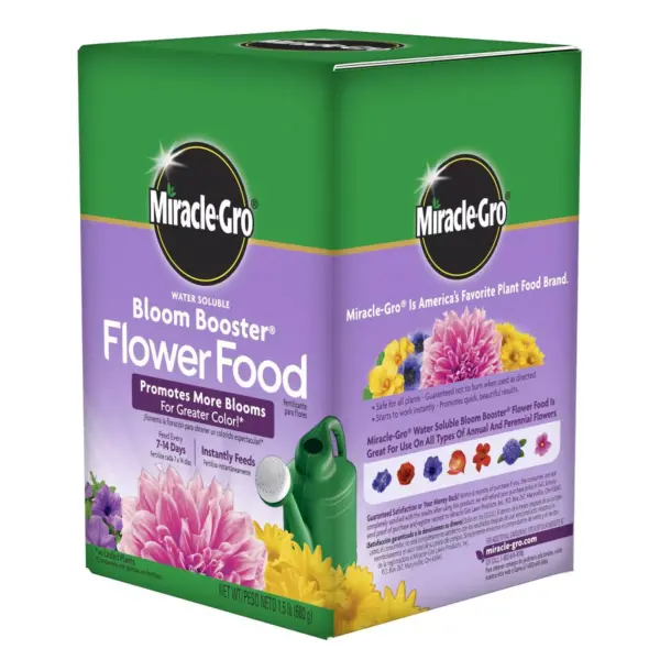 Miracle-Gro Water Soluble Bloom Booster Flower Food 1.5lb