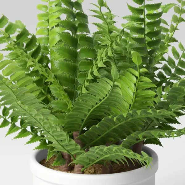 16" x 15" Artificial Boston Fern Plant - Threshold™