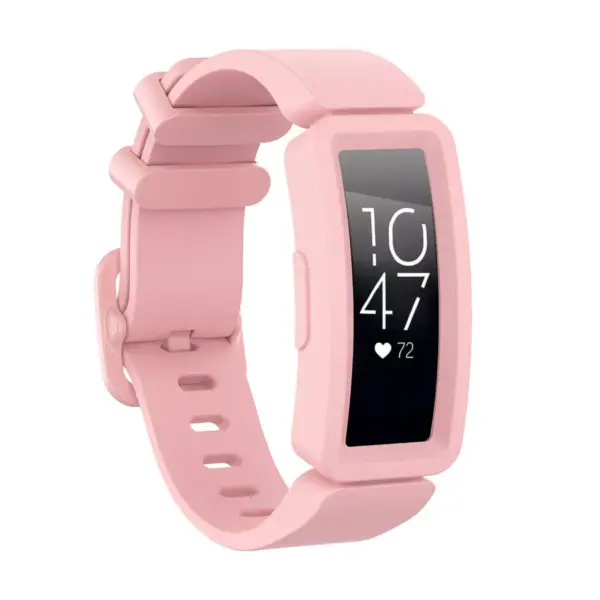 Insten Soft Silicone Replacement Band For Fitbit Inspire HR & Inspire / Inspire 2 & Ace 2, Pink