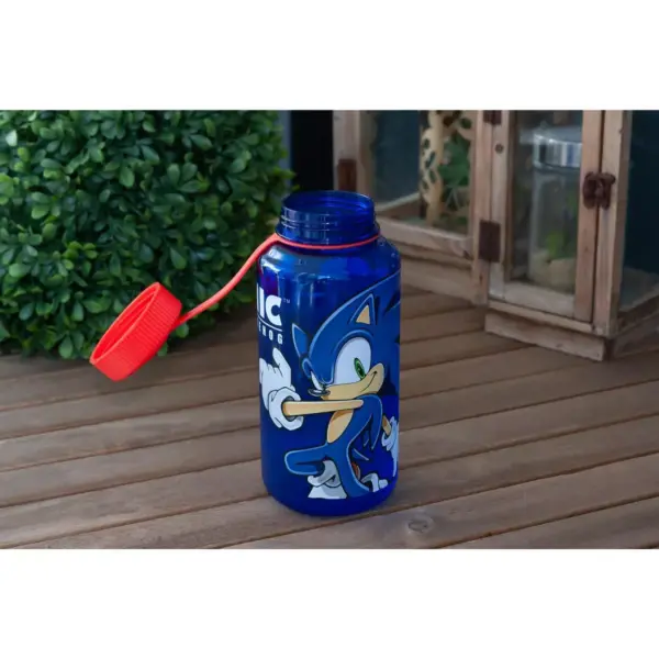 Just Funky Sonic The Hedgehog 32oz Plastic Water Bottle