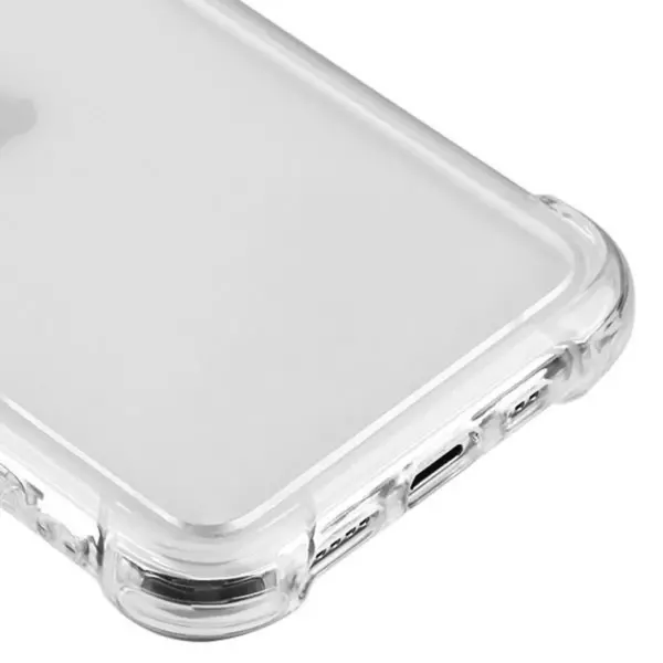 AIRIUM Sturdy Rubber Cover Case For Apple iPhone 11 Pro, Clear