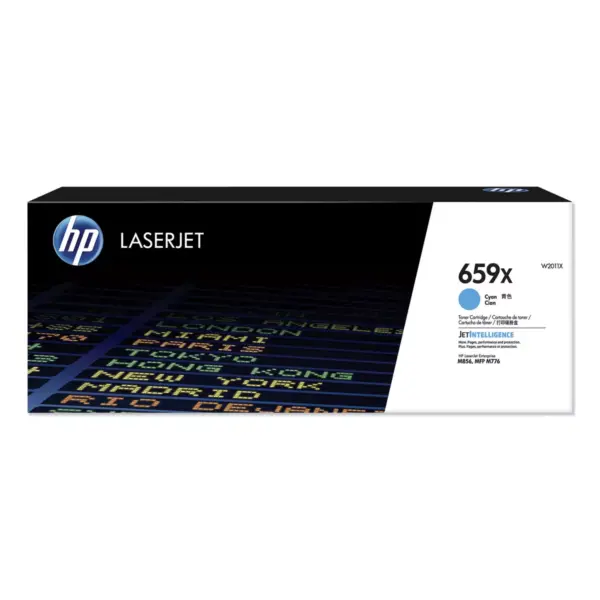 HP Inc. HP 659X, (W2011X) Cyan Original LaserJet Toner Cartridge