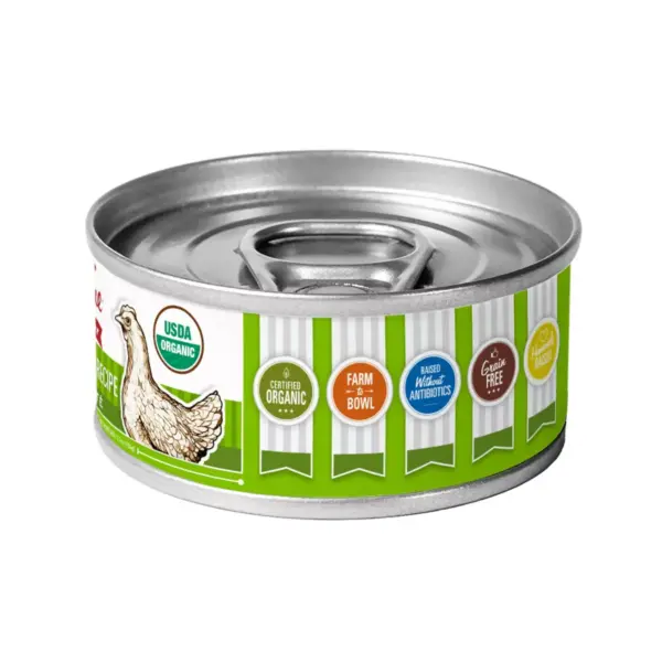 Tender & True Organic Chicken and Liver Recipe Wet Cat Food - 24ct