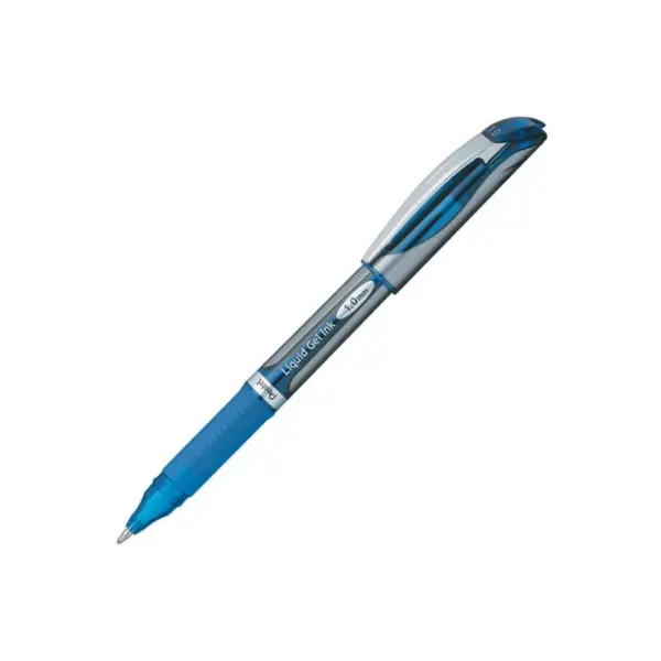 Pentel Liquid Gel Pen Refillable 1.0mm Blue Barrel/Ink BL60C