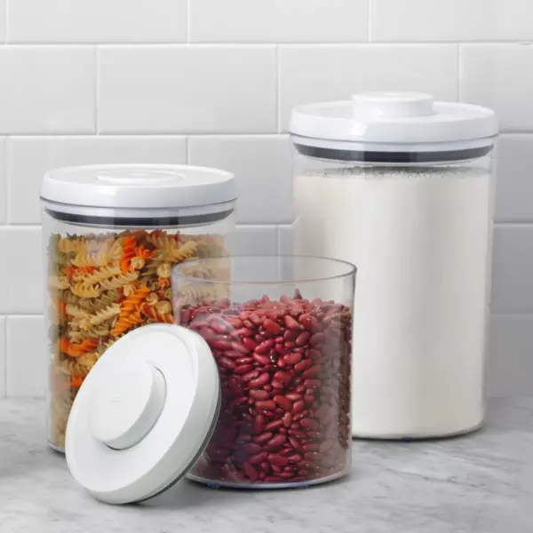 OXO POP 3pc Airtight Round Canister Set