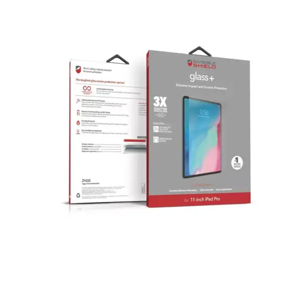 ZAGG Apple iPad Pro 11 InvisibleShield Glass+