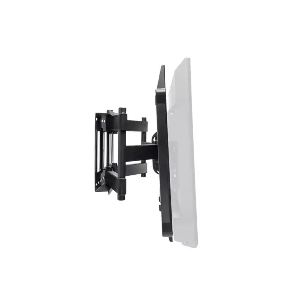 Monoprice Stable Series Full-Motion Articulating TV Wall Mount Bracket - Black | No Logo For TVs 60in to 100in, Max Weight 178lbs, VESA Up to 900x600