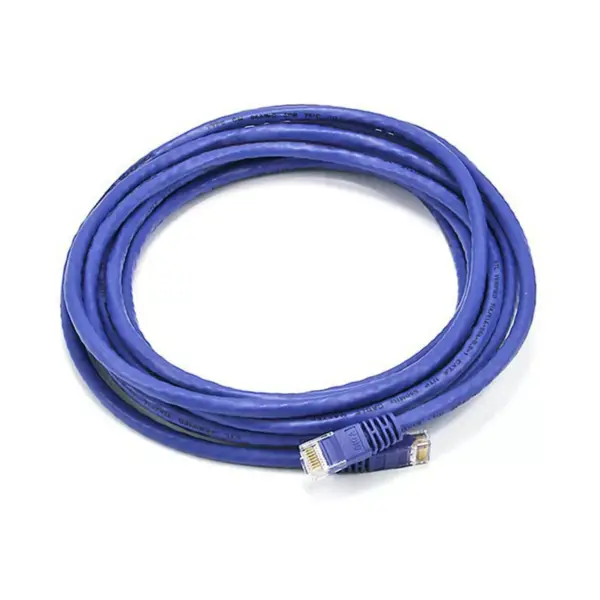 Monoprice Cat6 Ethernet Patch Cable - 14 Feet - Purple | Network Internet Cord - RJ45, Stranded, 550Mhz, UTP, Pure Bare Copper Wire, 24AWG