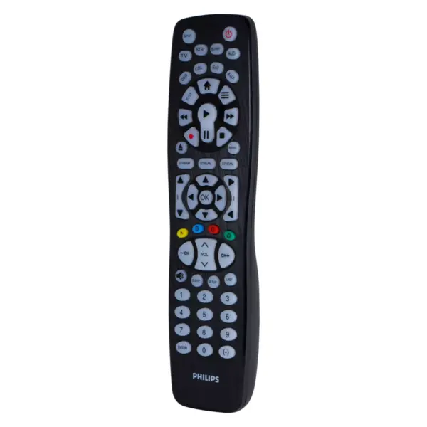 Philips 8 Device Elite Plus Backlit Universal Remote Control - Brushed Black