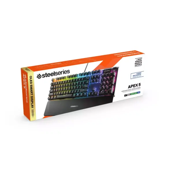 SteelSeries Apex 5 Gaming Keyboard for PC