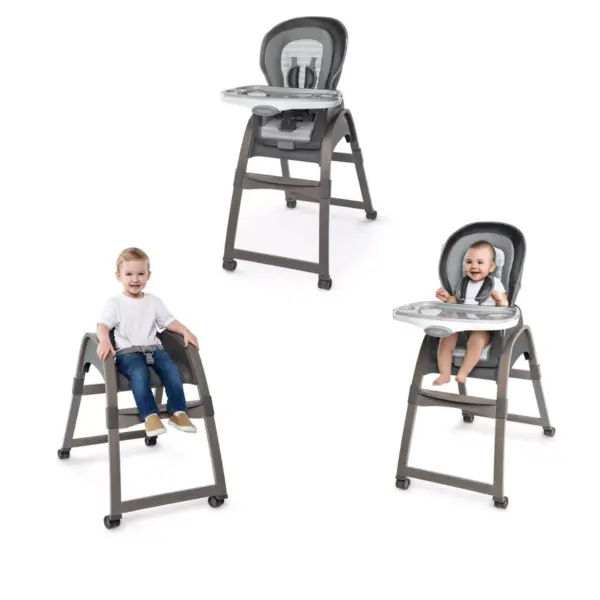 Ingenuity Wood Trio High Chair - Bella Teddy