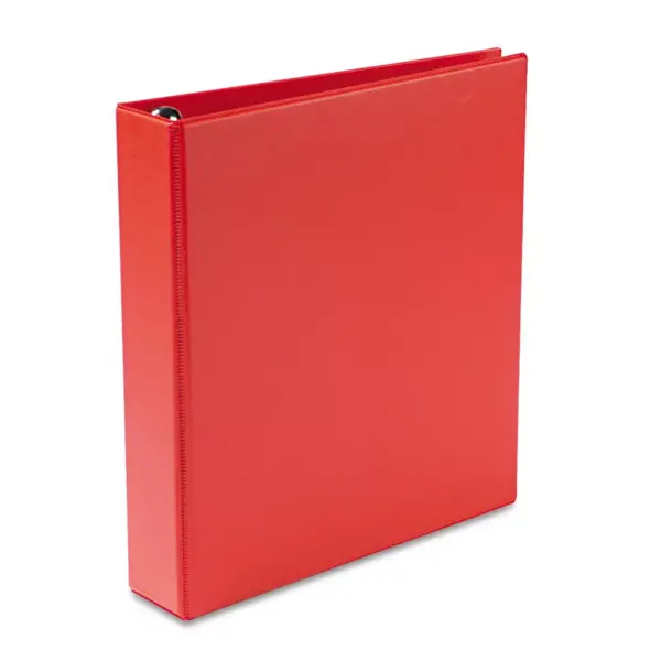 Avery Heavy-Duty Binder with One Touch EZD Rings 11 x 8 1/2 1 1/2" Capacity Red 79585