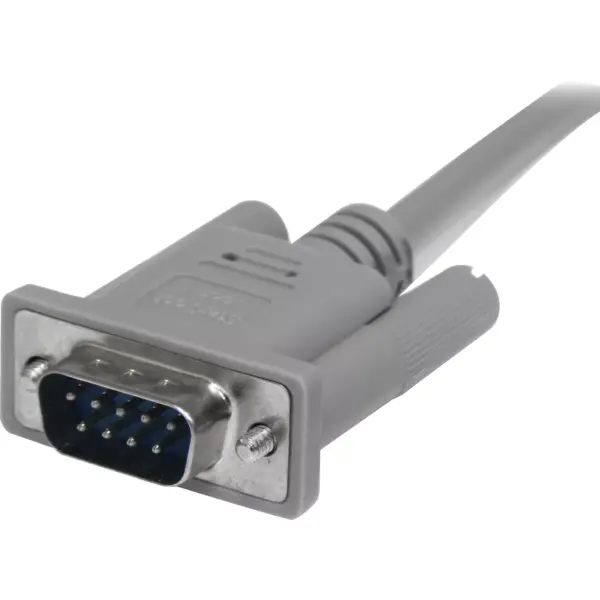 StarTech.com Serial Null modem cable - DB-9 (F) - DB-9 (F) - 10 ft - DB-9 Female - DB-9 Male - 10ft