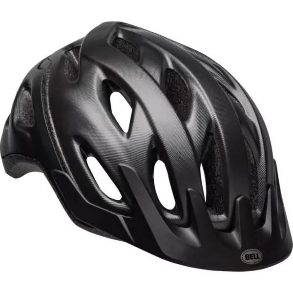 Bell Fortitude Adult Textured Bike Helmet with light - Dark Gray