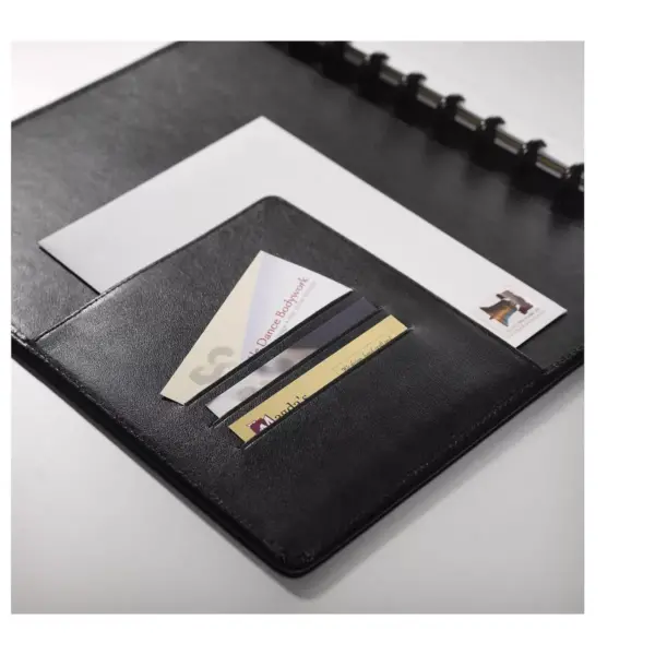 MyOfficeInnovations Arc Customizable Notebook 8-1/2" x 11" 60 Sh. Narrow Ruled Blk 886232