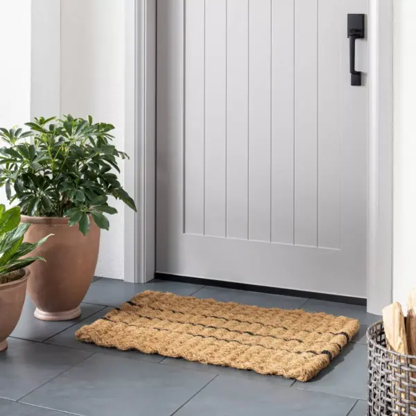 1'9" x 2'10" Braided Doormat - Threshold™ designed with Studio McGee