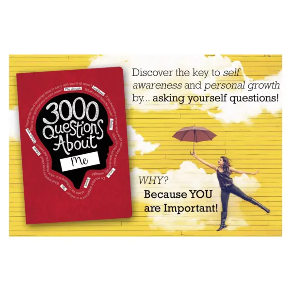 3000 Questions About Me Activity Journal - Piccadilly