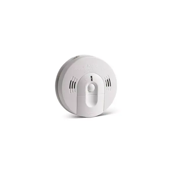 Kidde 21026043 Battery-Operated(Not Hardwired) Combination Smoke/Carbon Monoxide Alarm with Voice Warning KN-COSM-BA,