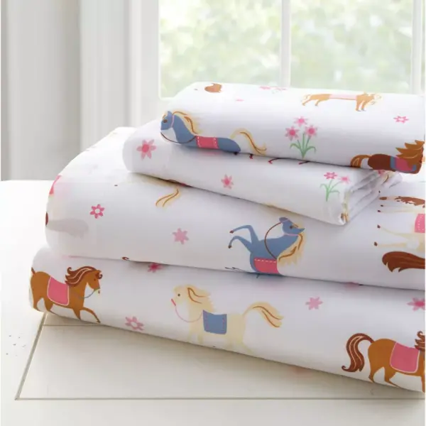 Full Horses Microfiber Sheet Set - WildKin