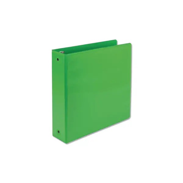 Samsill® Biobased Economy Round Ring View Binders  3 Rings  2" Capacity  11 x 8.5  Lime 17365