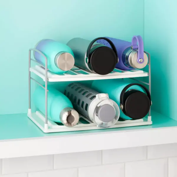 YouCopia UpSpace 2 Shelf Bottle Organizer