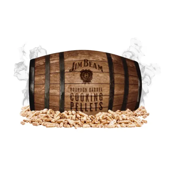 Ol' Hick Cooking Pellets Genuine Jim Beam Bourbon Barrel Grilling Smoker Cooking Pellets, 20 Pound Bag