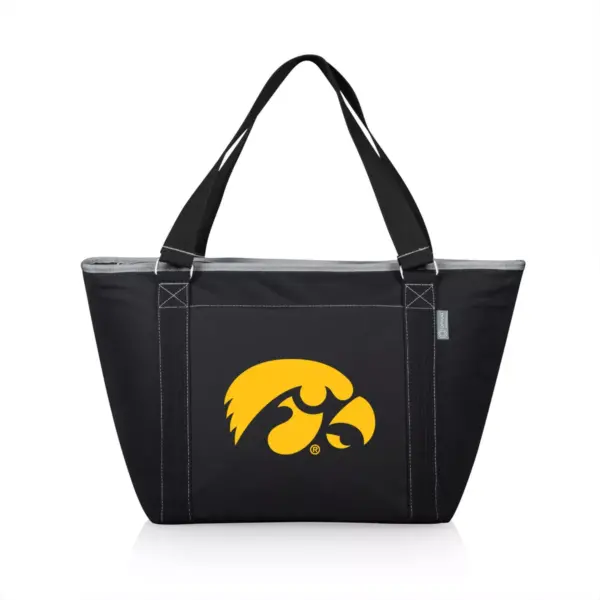 NCAA Iowa Hawkeyes Topanga Cooler Tote Bag Black - 19qt