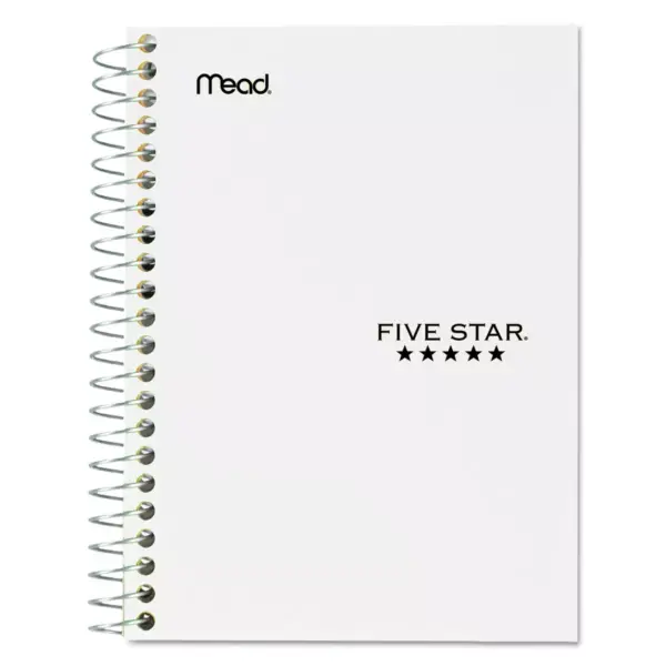 Five Star Wirebound Notebook College Rule 7 x 5 100 Sheets Assorted 45484