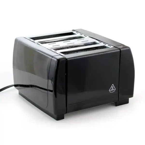 Better Chef 4 Slice Dual-Control Black Toaster