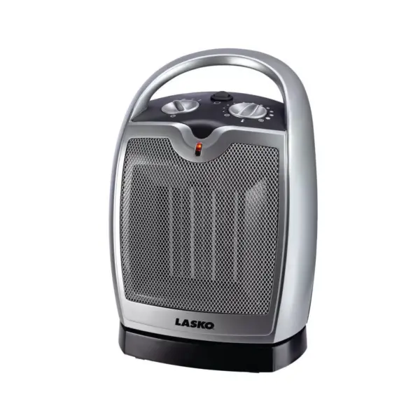 Lasko 5409 Portable Personal Electric 1500 Watt Oscillating Ceramic Space Heater with Adjustable Thermostat